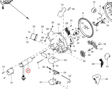 Silnik wysiewu elektryczny Vaderstad 208344