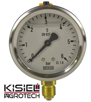 Manometr gilcerynowy 0-0,6 bar WIKA 111.10.063