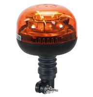 Lampa błyskowa LED pomarańczowa, mocowana na trzpień, 12-24V 163873